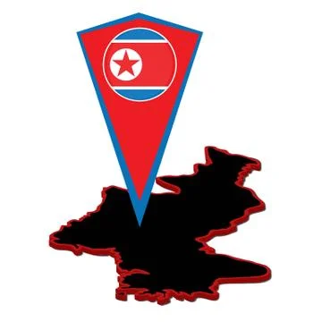 North Korea イラスト素材