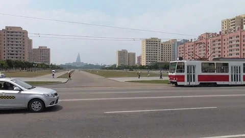 North Korea - Pyongyang Stock Footage 78445604