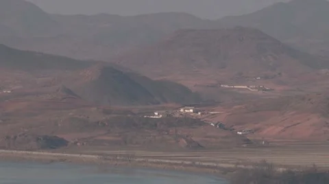North Korean landscape Stock Footage 10586472