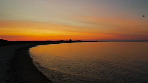 North Lighthouse Sunset 2 Stock Footage 287967417