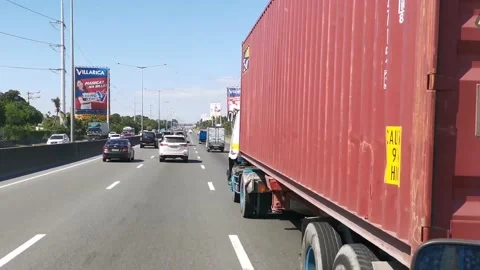 North Luzon Expressway in the Philippines Stock Footage 166566151