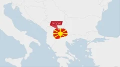 Flag Of Greece On 3d Map Stock Video Pond5