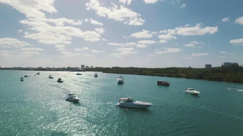 North Miami Beach during spring break 動画素材 195762013