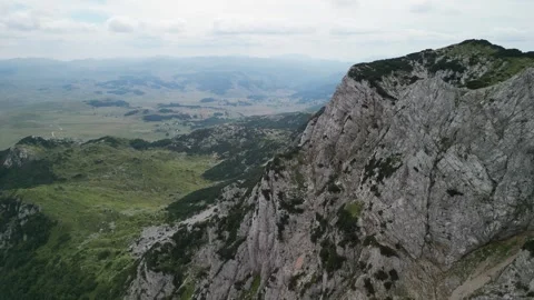 North of Montenegro mountain view Stock Footage 293099899