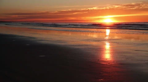 North Myrtle Beach sunrise Stock Footage 49230538