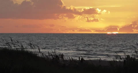 North Myrtle Beach Sunrise Stock Footage 210515366