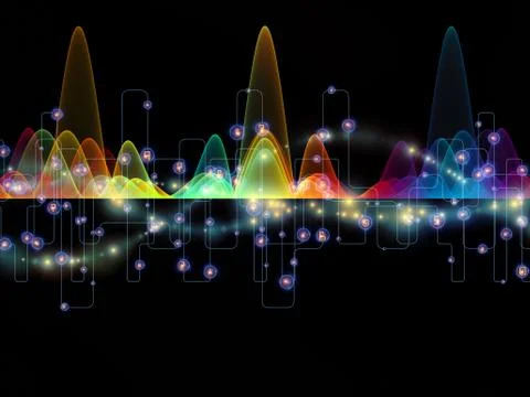 North of Oscillation Illustrazione stock