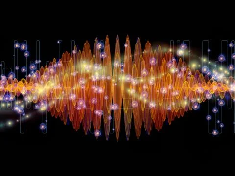 North of Oscillation 스톡 일러스트