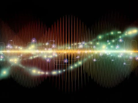 North of Oscillation 스톡 일러스트
