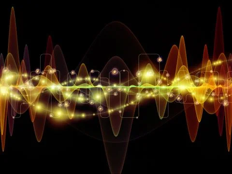 North of Oscillation 스톡 일러스트