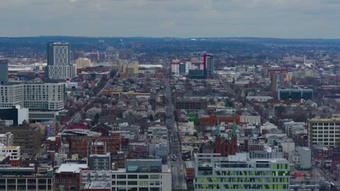 North Philadelphia Timelapse Stock Footage 237342844