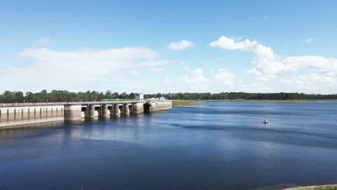 North Pine Dam Floodgates Vidéo 154330973
