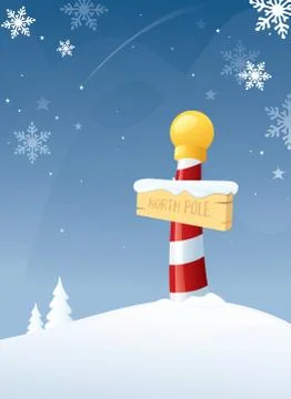 North pole Stock Illustration