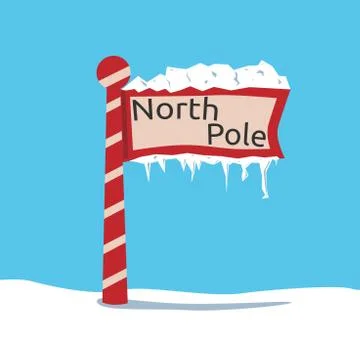 North Pole Stock Illustration