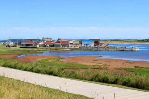 North rustico harbour Stock Photos