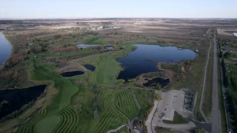 North Saskatchewan River Stock Footage 256053942