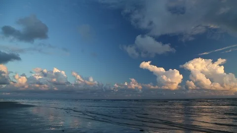 North Sea Clouds Stock Footage 126755779