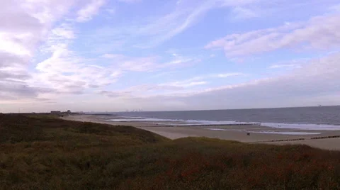 North Sea coast. Stock Footage 33577228