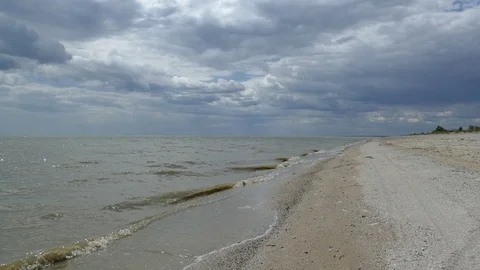 North sea Stock Footage 111774842