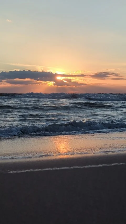 The North Sea. Stock Footage 344770733