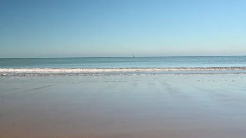 North Sea Ostend Strand Video stock 299866006