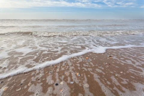 North sea waves Stock Photos