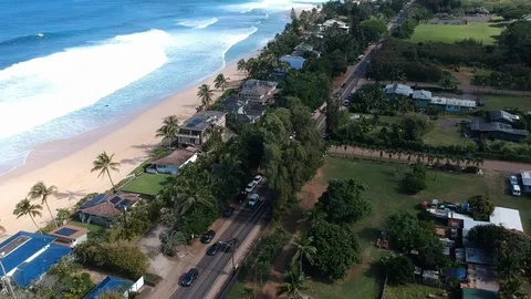 North Shore 2 Stock Footage 115376746