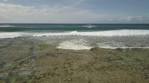 North Shore Ocean Waves Stock Footage 82289069