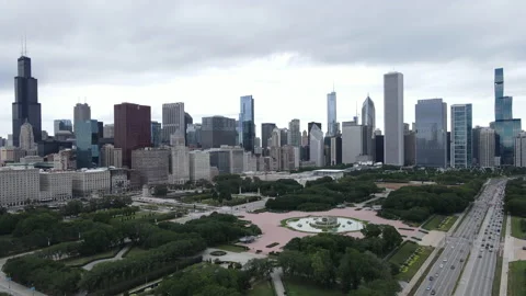 North West Loop view Lakeshore drive Stock-Footage 163273778