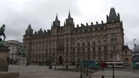 North Western Hotel Stock Footage 79809074