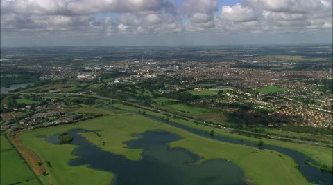 Northampton aerial Видео 65200685