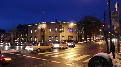 Northampton Timelaps 2 库存影片 18009448