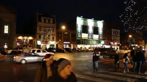 Northampton Timelaps 库存影片 18009469