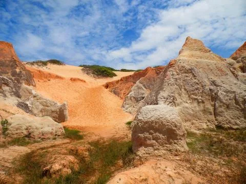 Northeastern cliffs Stock Photos
