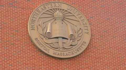 Northeastern University Emblum Stock Footage 39054193