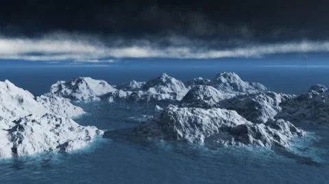 Northen sea Stock Footage 36787415