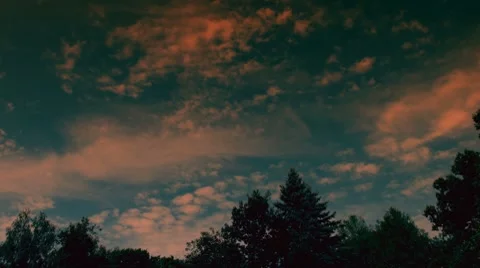 Northern clouds time lapse t3335C Stock Footage 8641110