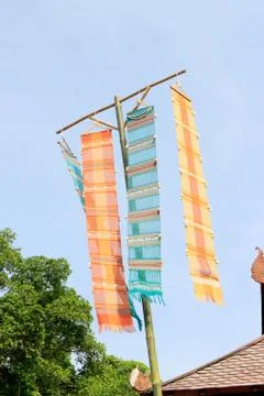 Northern flags Stock Photos
