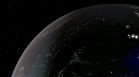 Northern Hemisphere Rotation Video stock 18815712