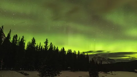 Northern Light/ Aurora Stock Footage 248550682