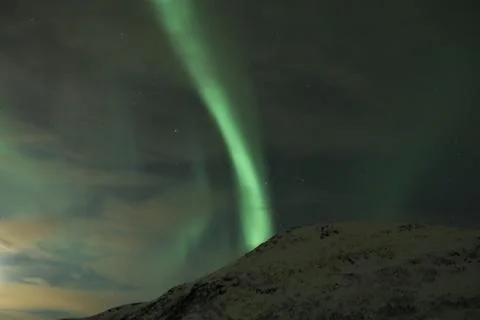 Northern Light Stream Stock Photos