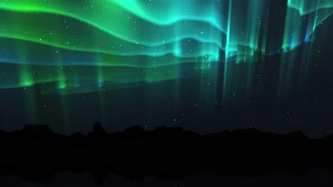 Northern Lights Background 스톡 동영상 179778638