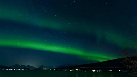 Northern Lights Stock Footage 93782215