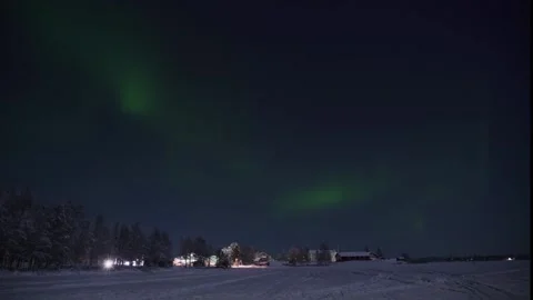 Northern Lights Stock Footage 167237461