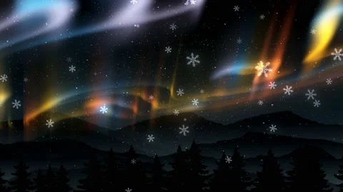 Northern Lights Stock Footage 223317388