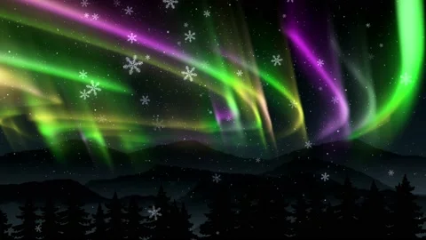Northern Lights Stock Footage 223317438