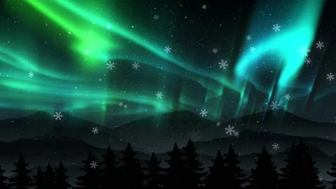 Northern Lights Stock Footage 223318032