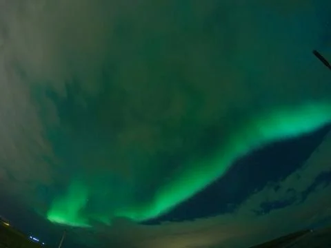 Northern lights iceland Stock Photos