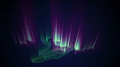 Northern lights. Loop Stock Footage 56746510