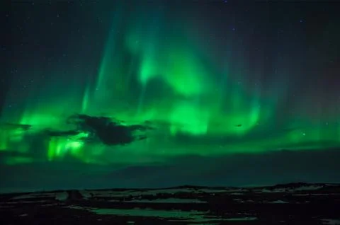 The northern lights Stock Photos